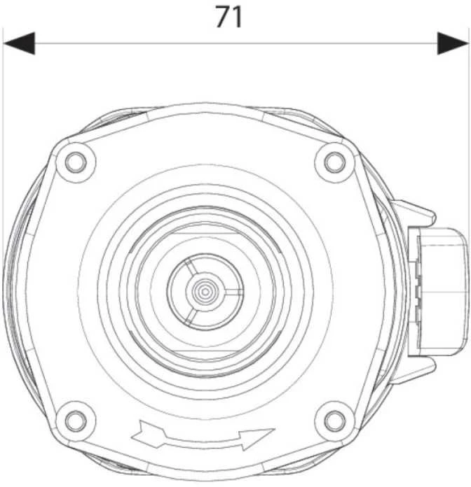 Elektrinis tiesinis šlifuoklis Suhner USC 25-R 100035455