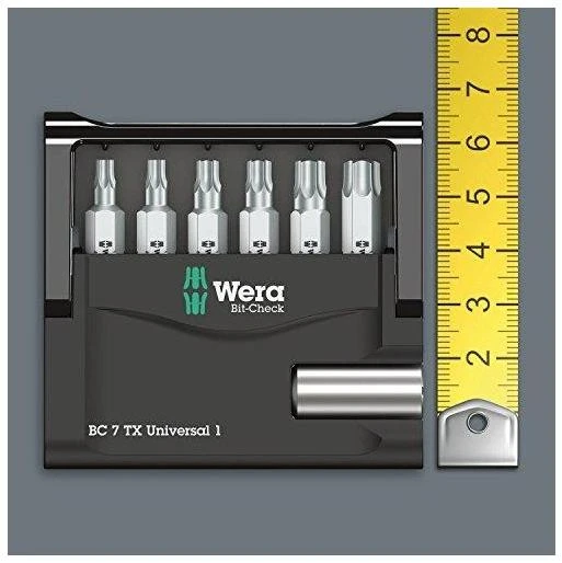 TORX antgalių rinkinys su laikikliu WERA 056294