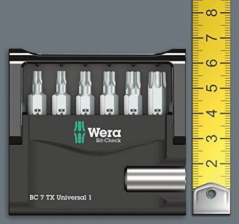 TORX antgalių rinkinys su laikikliu WERA 056294