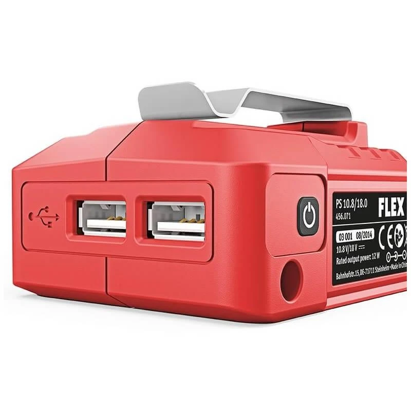 FLEX USB adapteris su dviem jungtimis