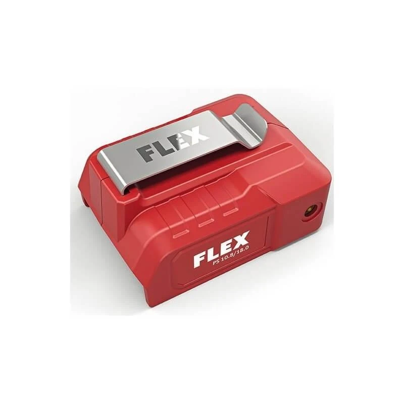 FLEX akumuliatoriaus USB adapteris su laikikliu