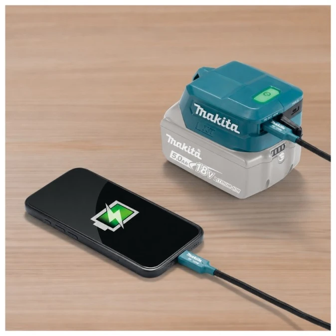 USB įkrovimo adapteris MAKITA ADP15 18V