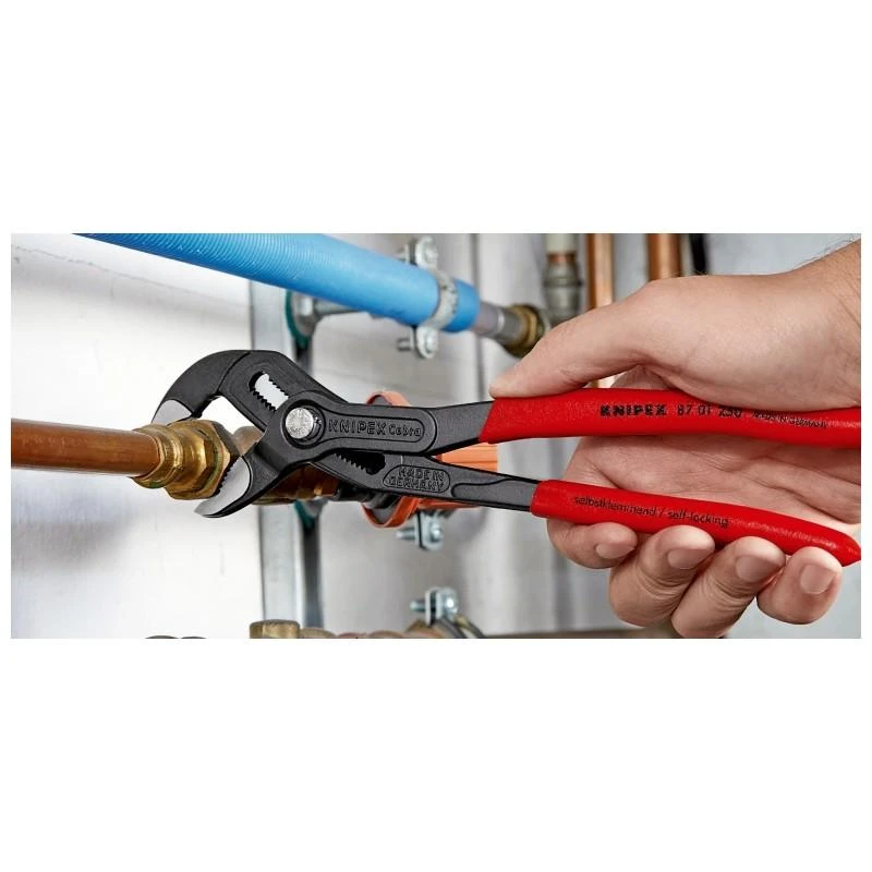Replės COBRA 250mm D50mm, Knipex