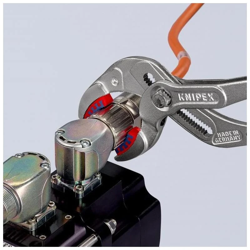 Vamzdinės replės su plastikinėmis žiaunomis KNIPEX 8113250