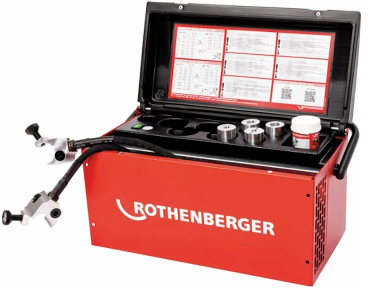 Vamzdžių šaldymo įrenginys ROTHENBERGER Rofrost Turbo II R290 2"