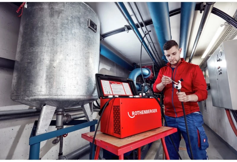 Vamzdžių šaldymo įrenginys ROTHENBERGER Rofrost Turbo II R290 2"
