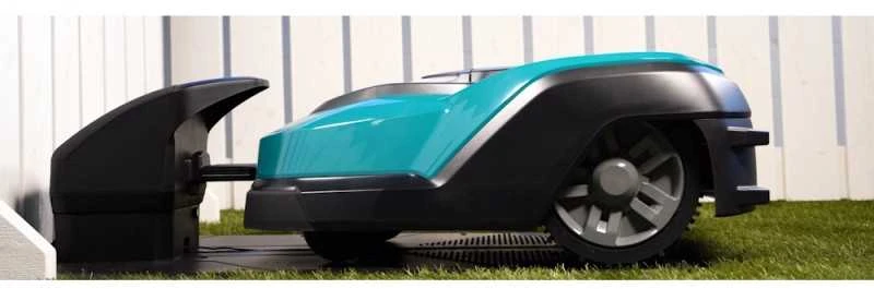 Vejos robotas Makita RM350D 18 V, 24 cm, 3500 m²