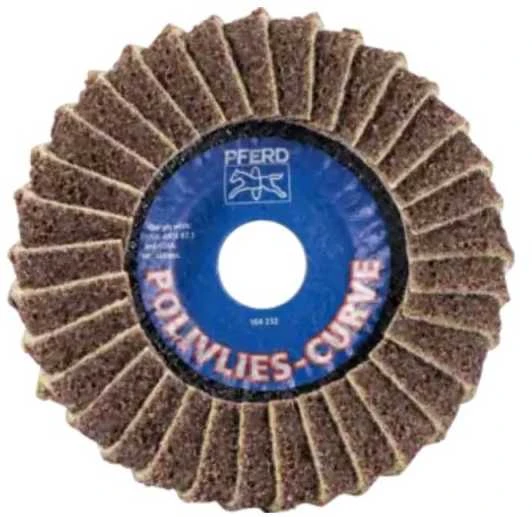 Veltinio šlifavimo diskas PFERD Curve PVL-R 125 A 100 G