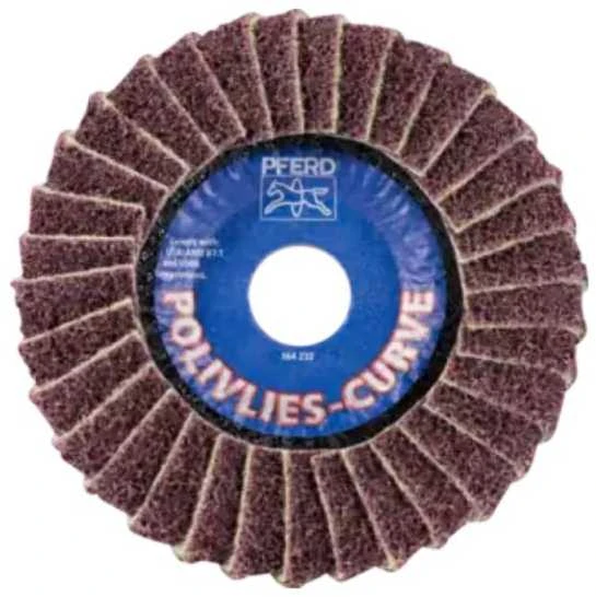 Veltinio šlifavimo diskas PFERD Curve PVL-R 125 A 240 F