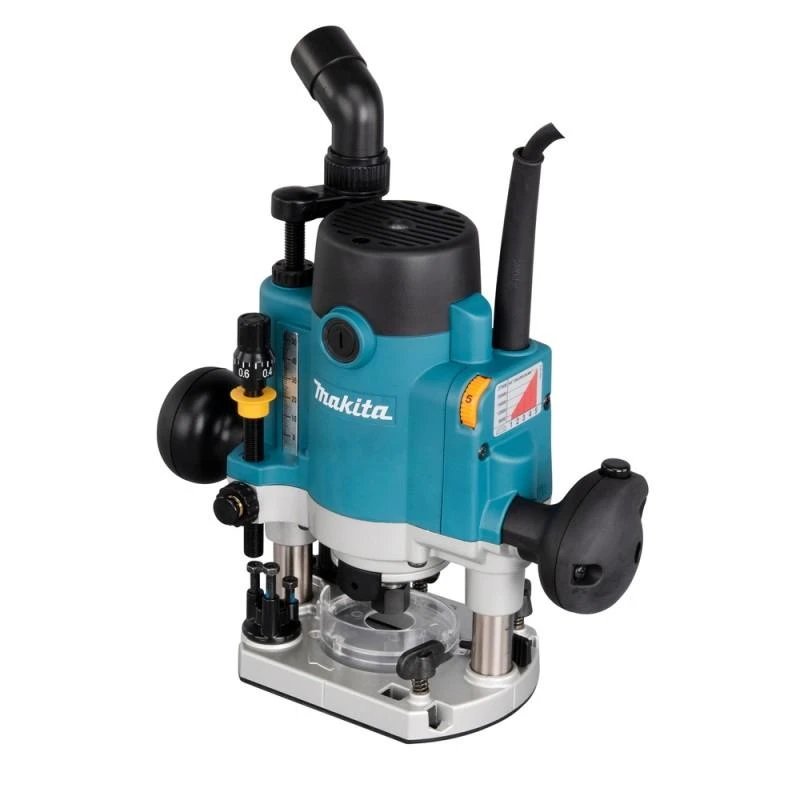 Makita RP1111CJ Vertikali freza, 1100W, 8MM, 8.000-24.000 R/MIN, 3,4KG, MAKPACK