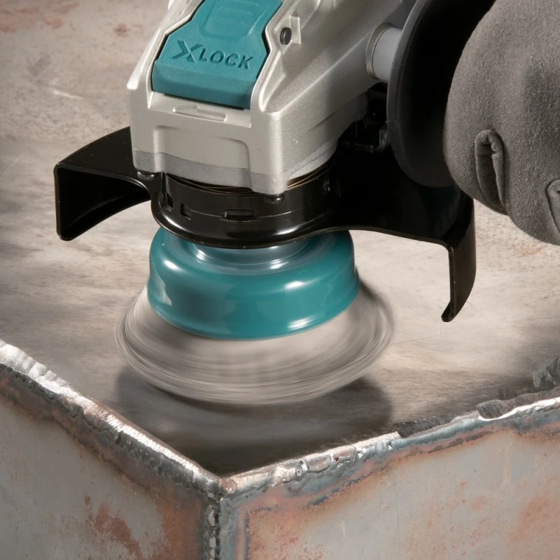 Makita Vielinė šlifavimo taurė, sukta viela, 0.5mm, Ø 80 mm, X-LOCK D-73330