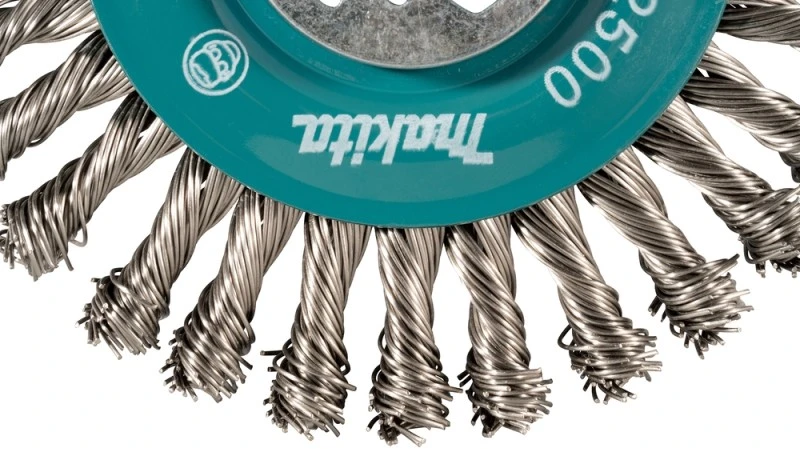 Makita Vielinis šlifavimo diskas, sukta viela, 0.5mm, Ø 115 mm, X-LOCK D-73368