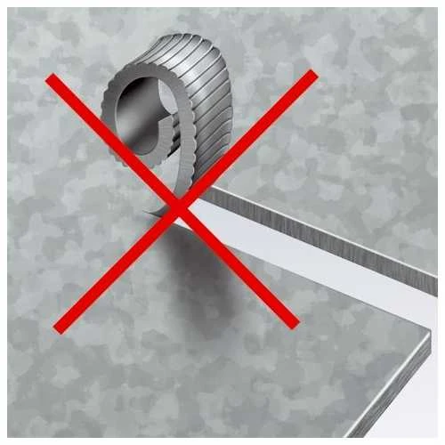 Žirklės skardai ir plastikui 280 mm, Knipex