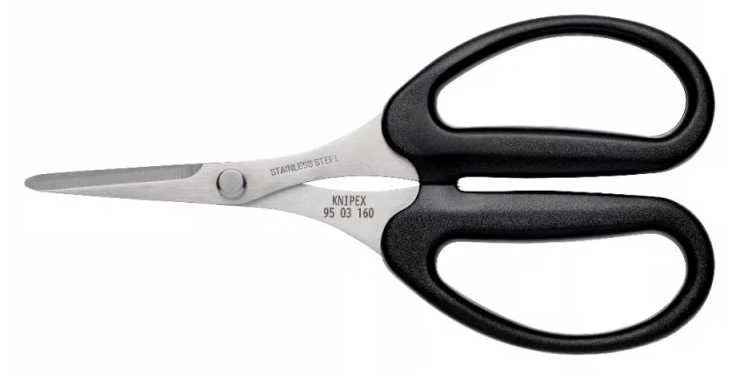 Žirklės KNIPEX Kevlar pluoštui 9503160SB