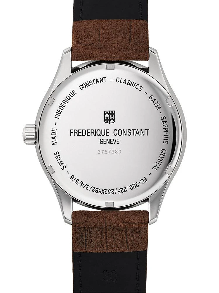 Laikrodis Frederique Constant Classics Quartz GMT FC-252SS5B6