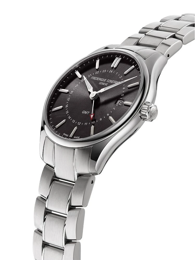 Laikrodis Frederique Constant Classics Quartz GMT FC-252DGS5B6B
