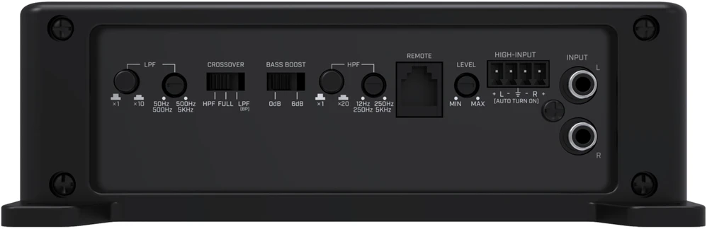 AI-SONIC S2-A150.2 automobilinio stiprintuvo valdymo panelė