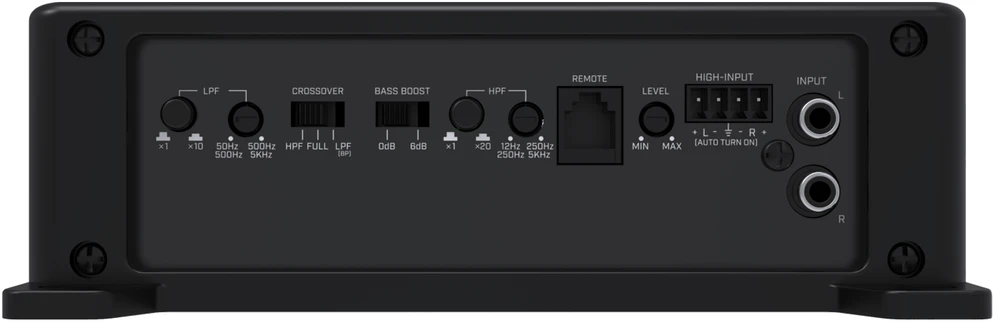 AI-SONIC S2-A65.2 stiprintuvo jungtys ir nustatymai