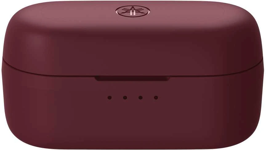 Bordo spalvos Yamaha TW-E3C ausinių įkrovimo dėklas