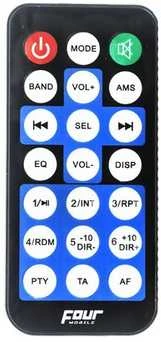 FOUR Mobile 4-MP150SP nuotolinio valdymo pultelis