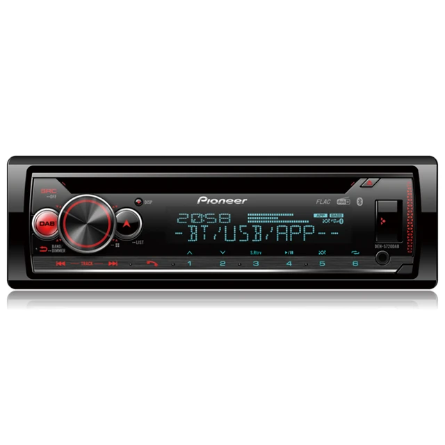 Pioneer DEH-S720DAB grotuvas su skaitmeniniu ekranu
