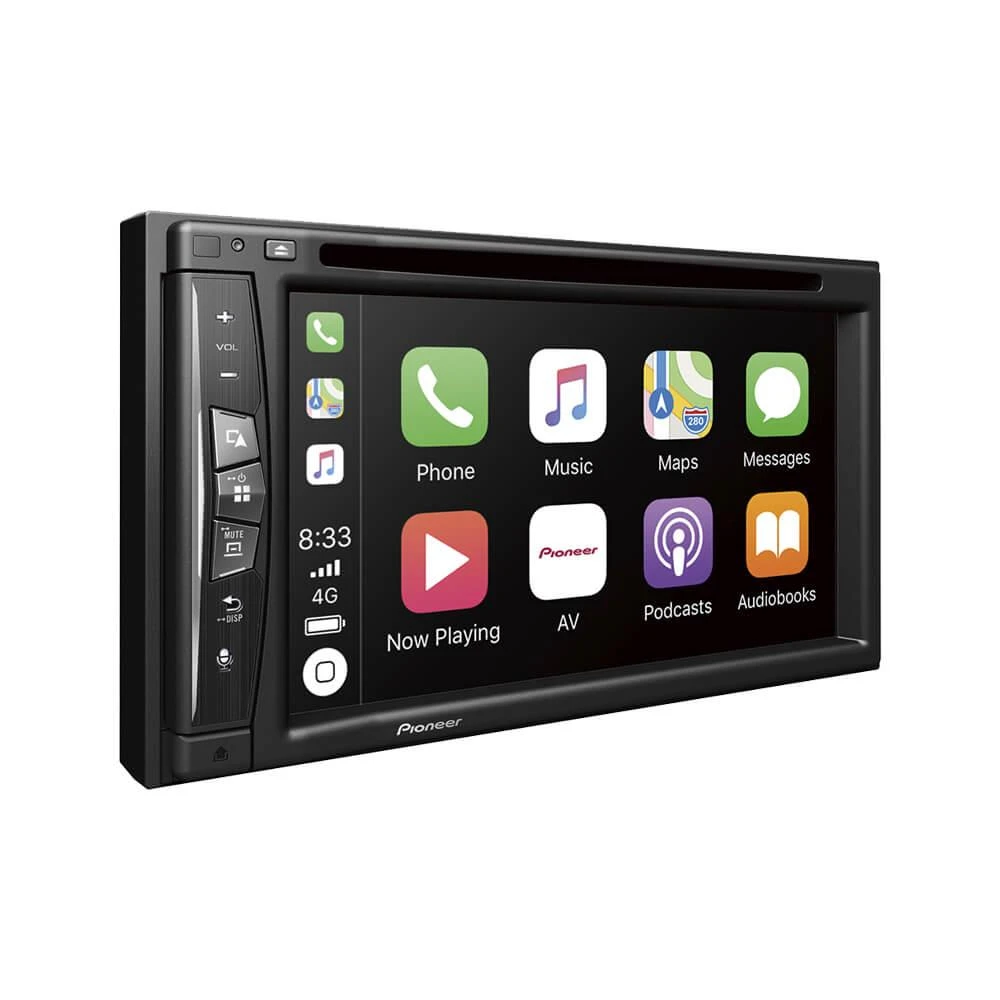 Pioneer AVIC-Z630BT ekranas su programėlių meniu