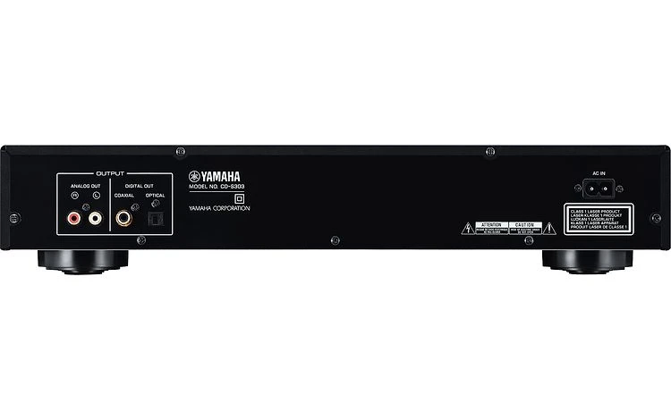 CD grotuvas „Yamaha CD-S303“, USB, 192 kHz / 24 bitų DAC, „Pure Direct“, sidabrinis