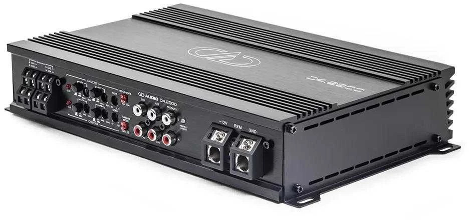 DD Audio D4.2200 korpusas su jungtimis