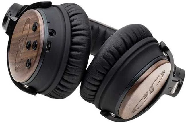 DD Audio DXB-05 ausinės su mediniais intarpais