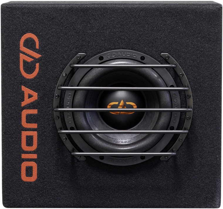 DD Audio LE-608E-D2 su apsauginėmis grotelėmis