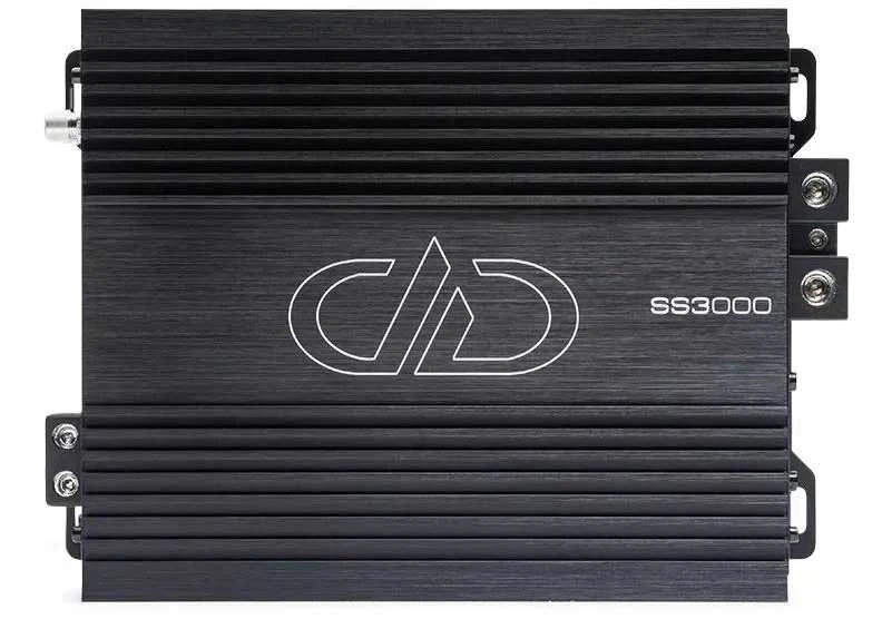 DD Audio SS3000 monoblokas su aušinimo briaunomis