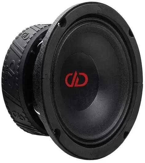 DD Audio VO-M406-S4 garsiakalbis su raudonu logotipu