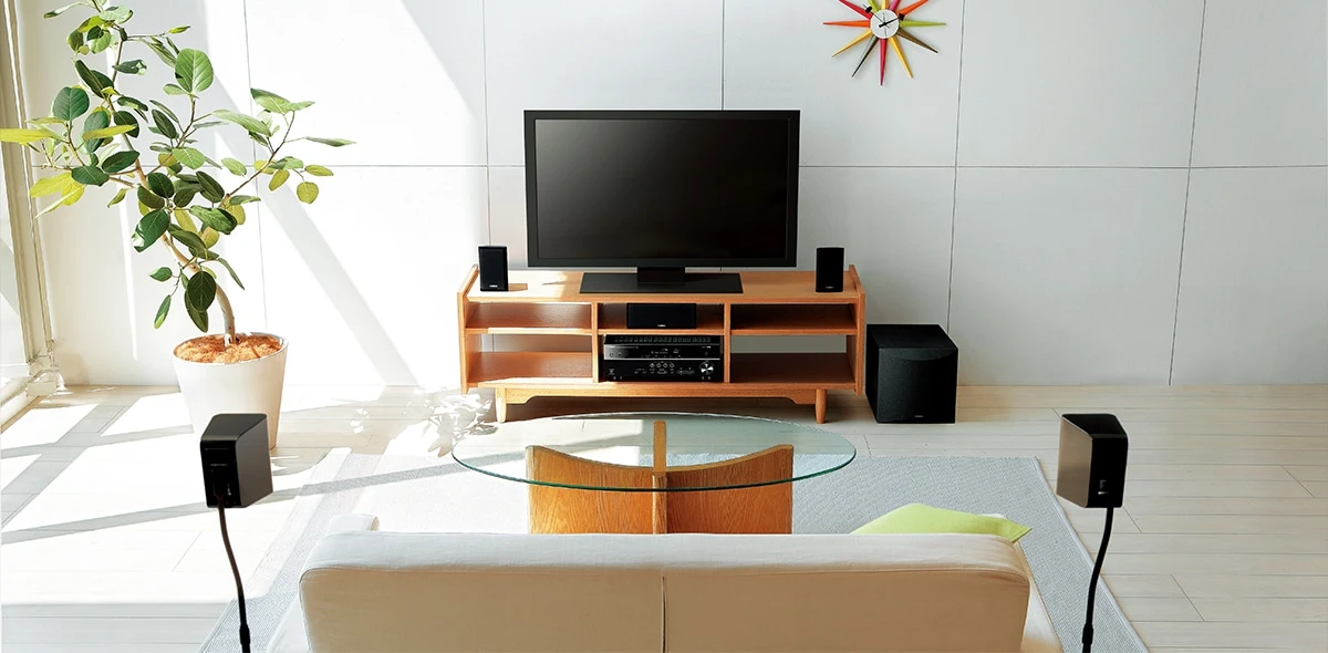 Yamaha NS-P41 5.1 namų kino sistema, Juodos spalvos aprašymas - Prekės nuotrauka