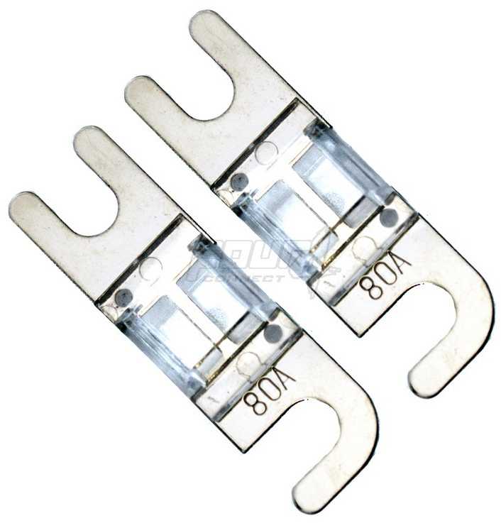 FOUR Connect 4-690656 MiniANL Fuse 80A, 2pcs