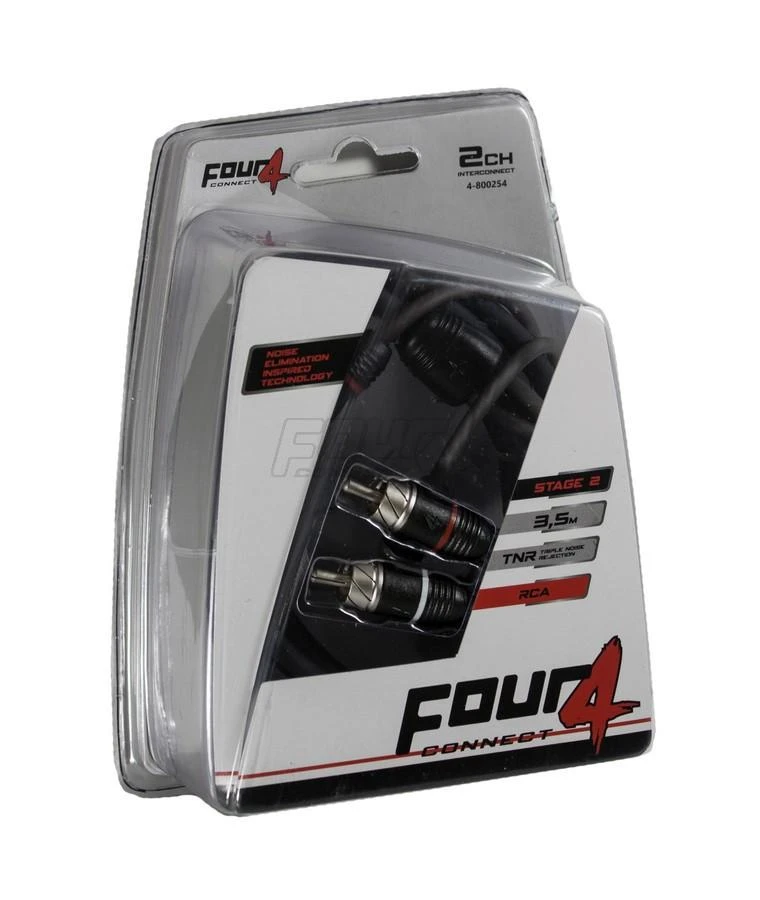 FOUR Connect RCA laidas 3.5m pakuotėje