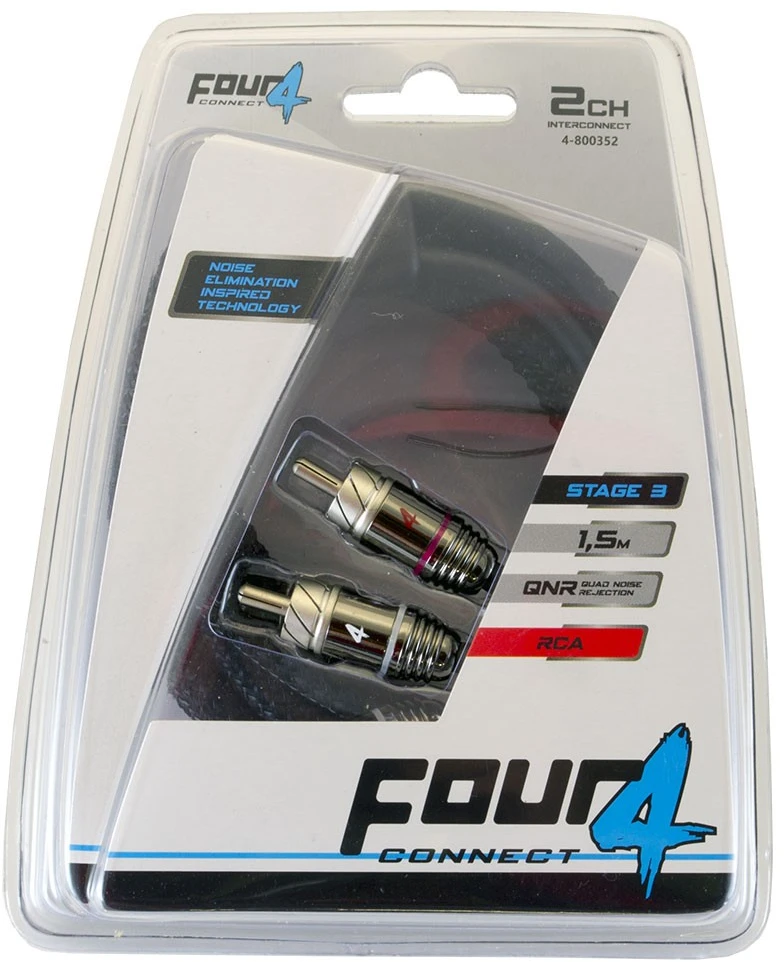 FOUR Connect 4-800352 STAGE3 RCA-cable 1.5m