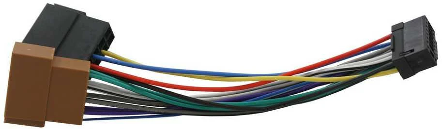Alpine magnetolos laidų adapteris su ISO jungtimis