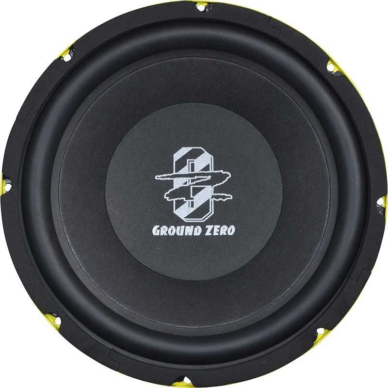 Ground Zero GZCK 250XSPL garsiakalbis geltonu rėmu