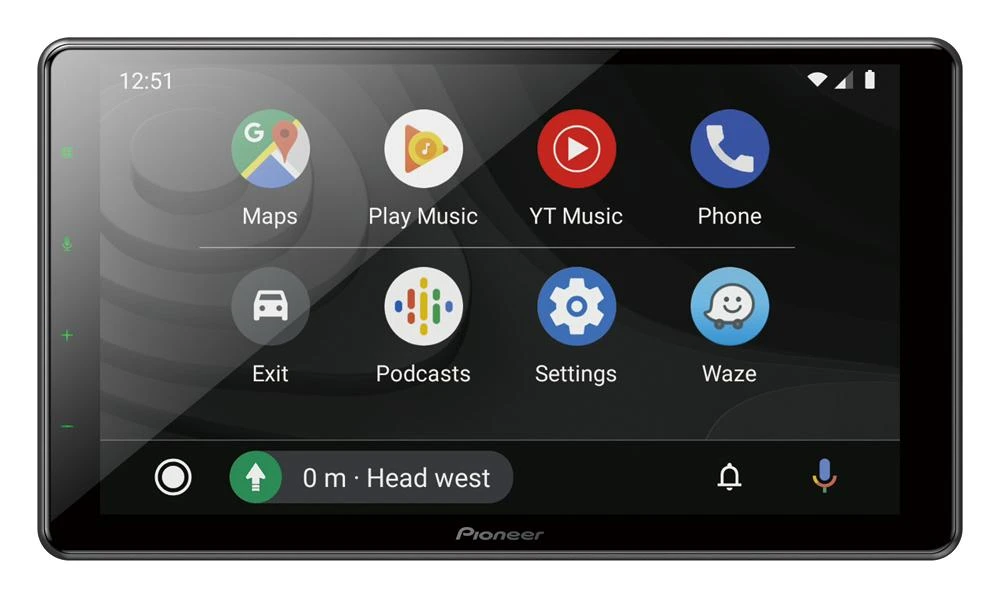 Automagnetola „Pioneer 2DIN CarPlay“, „Android Auto“.