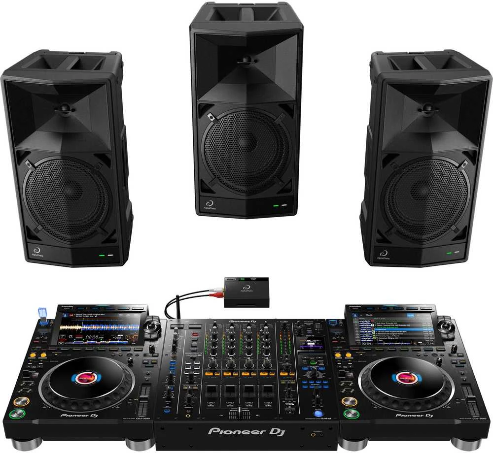 Pioneer DJ AlphaTheta - Wave-Eight Active Loud Speaker
