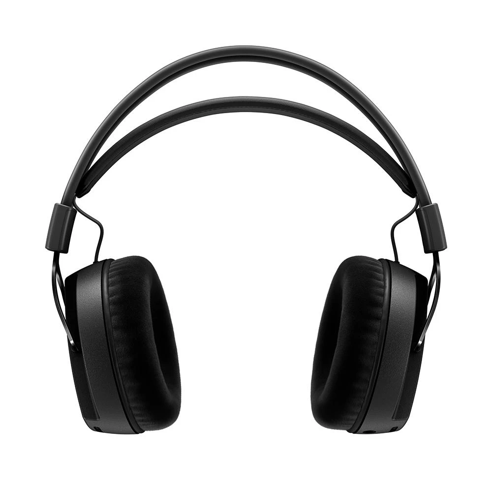 Pioneer DJ HRM-7 juodos ausinės, priekinis vaizdas
