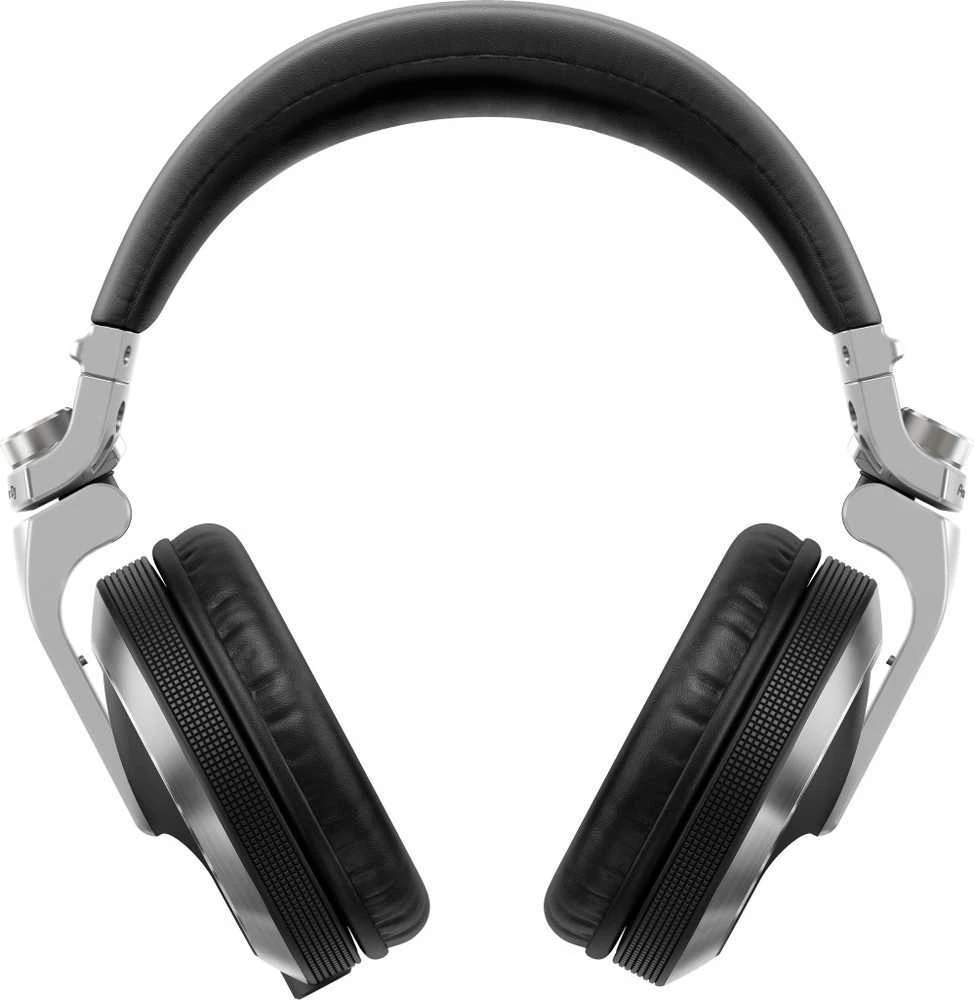 Pioneer DJ HDJ-X7-S sidabrinės ausinės, priekinis vaizdas