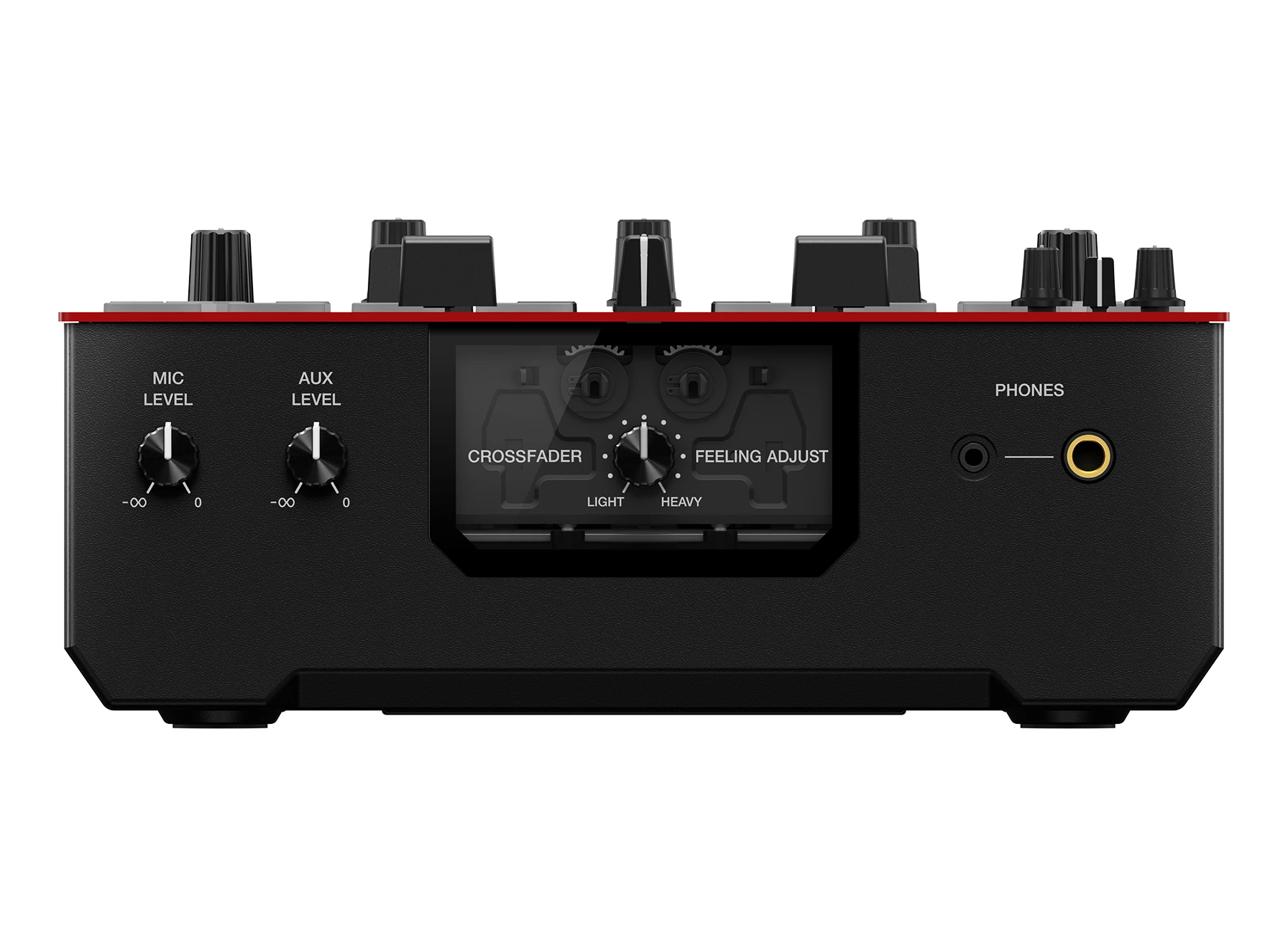 DJ 2 kanalų pultas Pioneer DJM-S5, Juodos/Raudonos spalvos