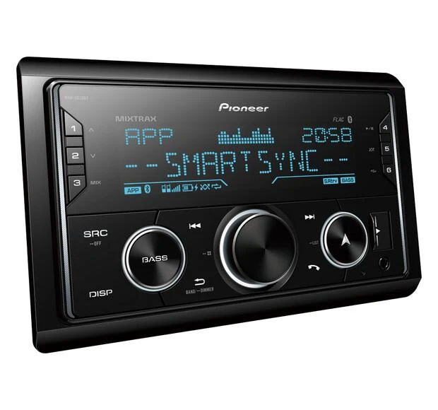 Pioneer MVH-S620BT magnetola su šviečiančiu ekranu