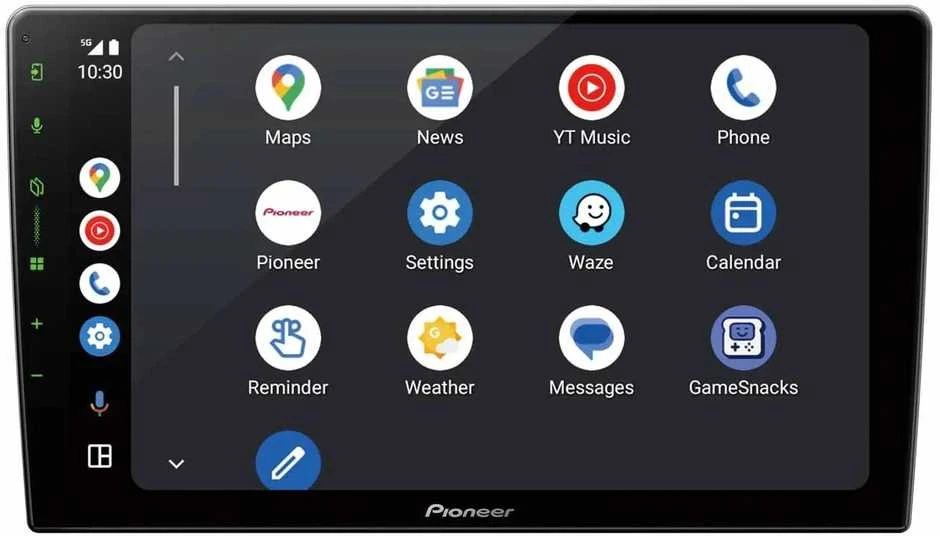 Pioneer SPH-PF97BT pagrindinis meniu