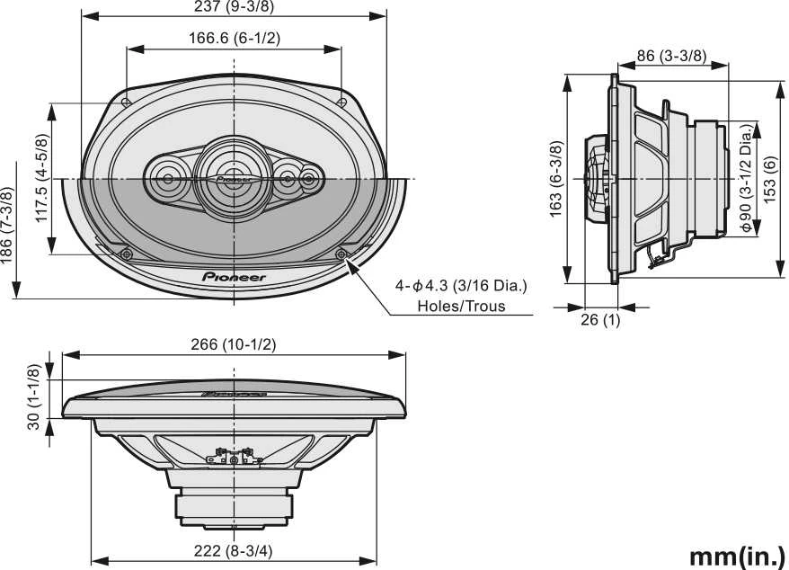 Pioneer TS-A6991F
