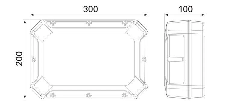 Pioneer žemųjų dažnių garsiakalbis TS-WX400DA