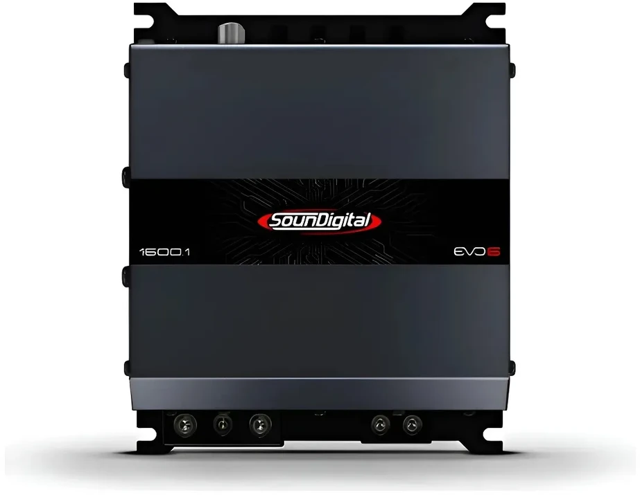 SounDigital 1600.1 EVO 6 stiprintuvas priekiniu kampu