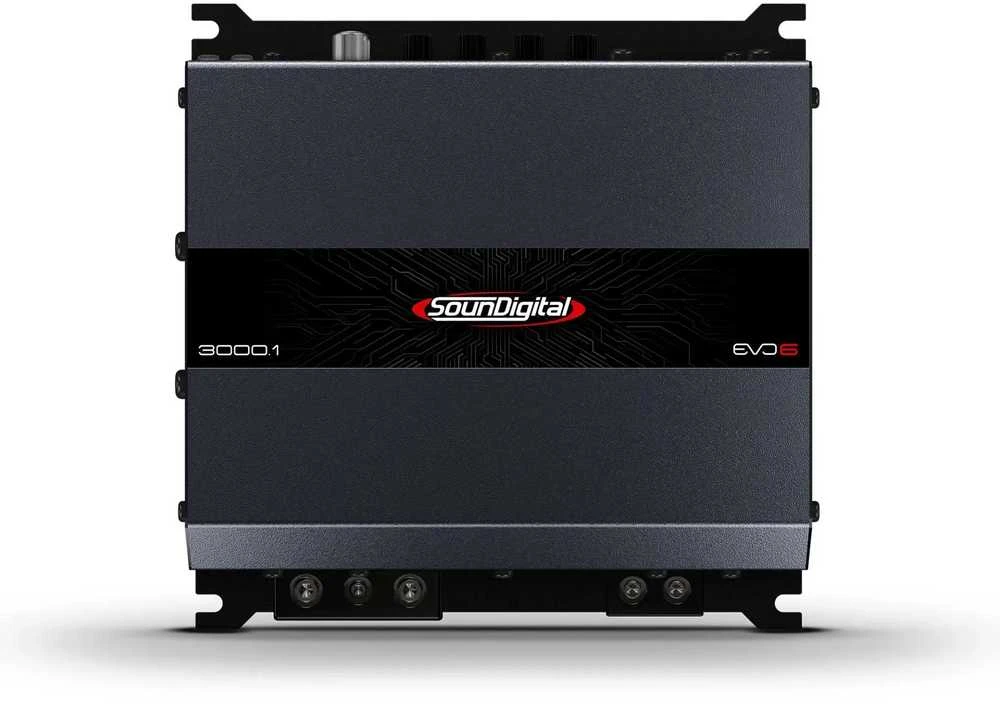 SounDigital 3000.1 EVO 6 stiprintuvas, vaizdas iš priekio