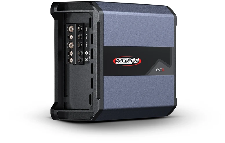 SounDigital 800.1 EVO5 stiprintuvas su jungtimis